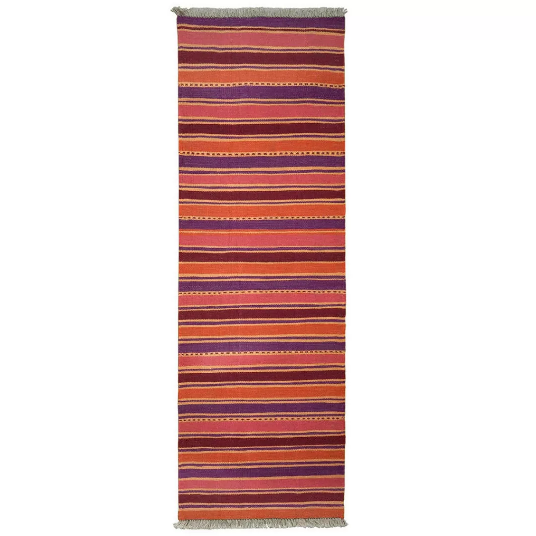 PersaTepp Teppich Kelim Gashgai multicolor B/L: ca. 63x195 cm günstig online kaufen