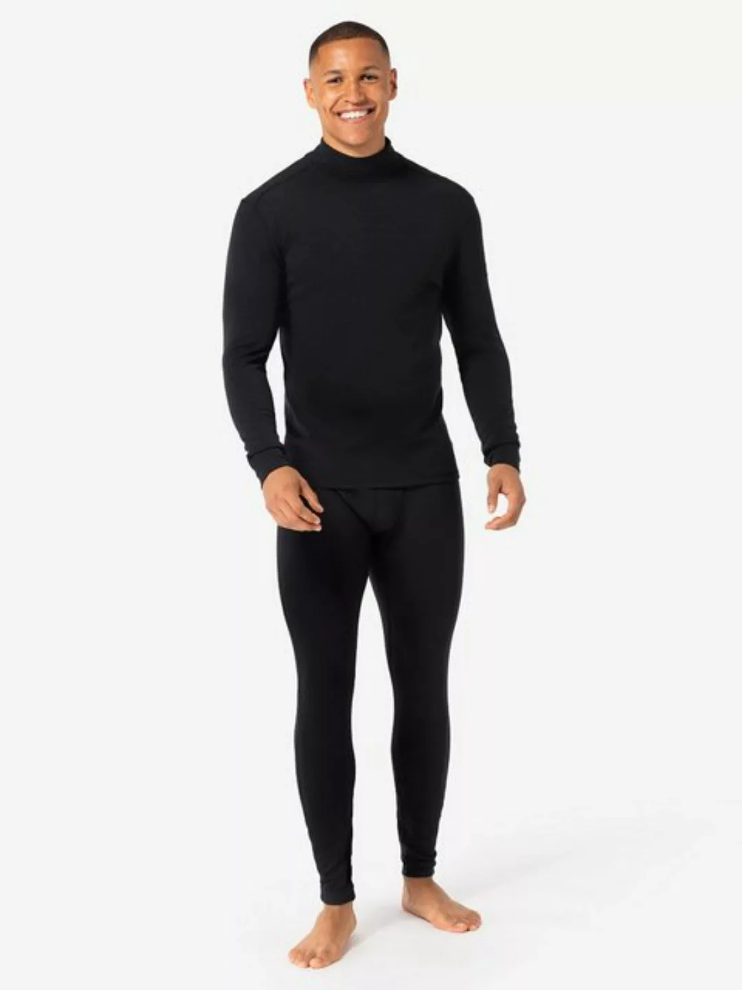 SUPER.NATURAL Langarmshirt für Herren, Merino HOT 6 PACK TURTLENECK extra W günstig online kaufen