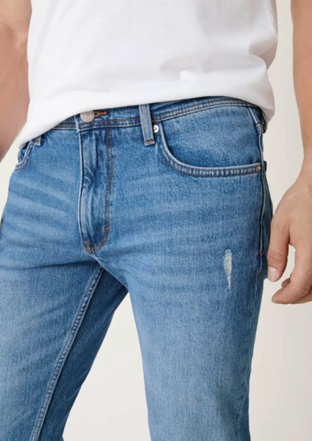 s.Oliver Stoffhose Jeans York / Regular Fit / Mid Rise / Straight Leg Wasch günstig online kaufen