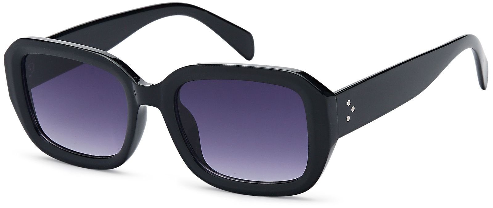 styleBREAKER Sonnenbrille Retro Sonnenbrille Breiter Rahmen günstig online kaufen