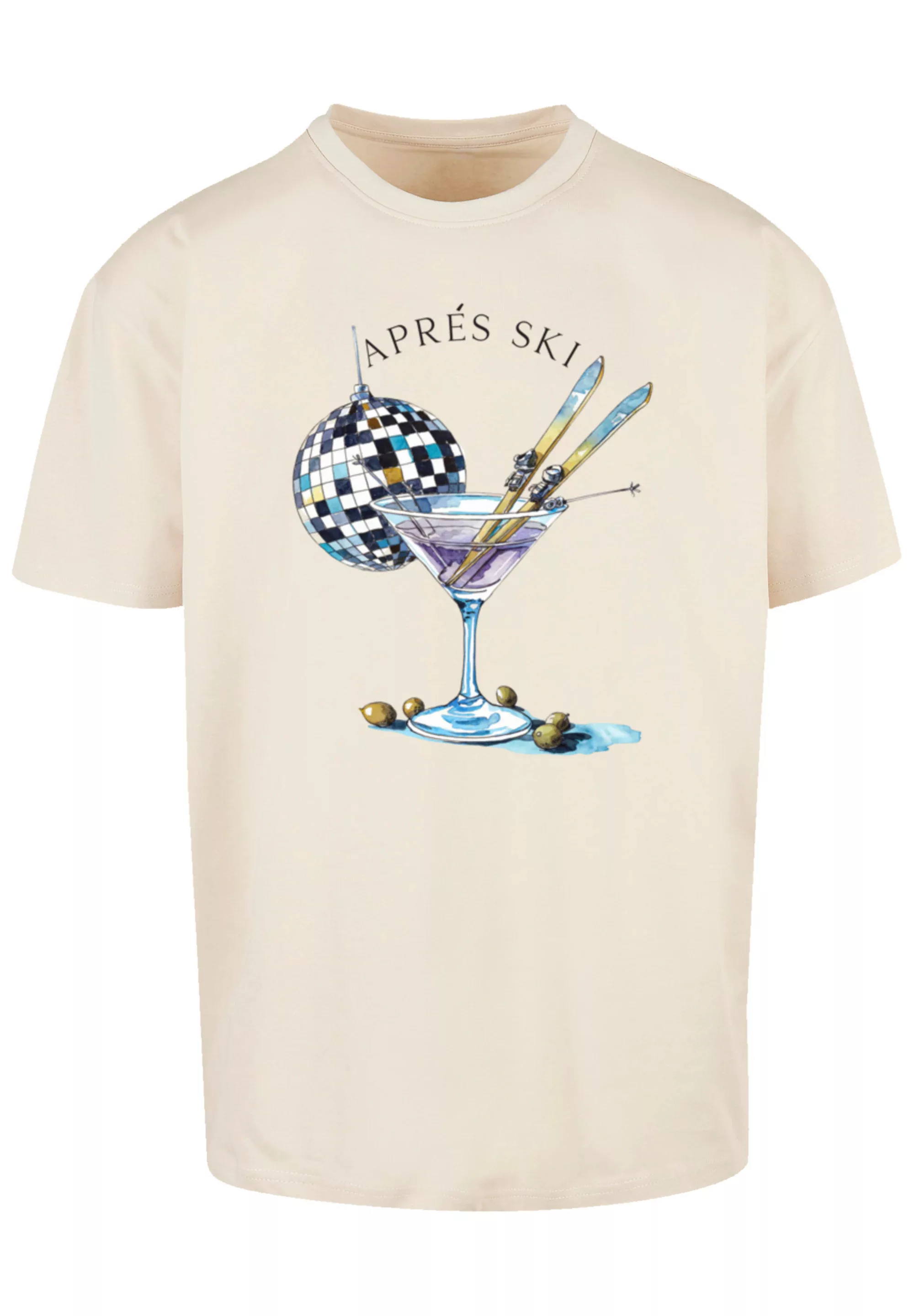 F4NT4STIC T-Shirt "Après Ski Martini Winter Sport", Premium Qualität günstig online kaufen