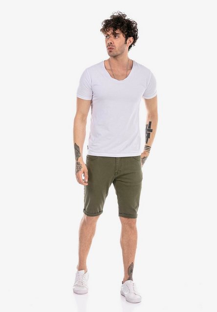 RedBridge Jeansshorts Red Bridge Herren Jeans Shorts Kurze Hose Denim Capri günstig online kaufen