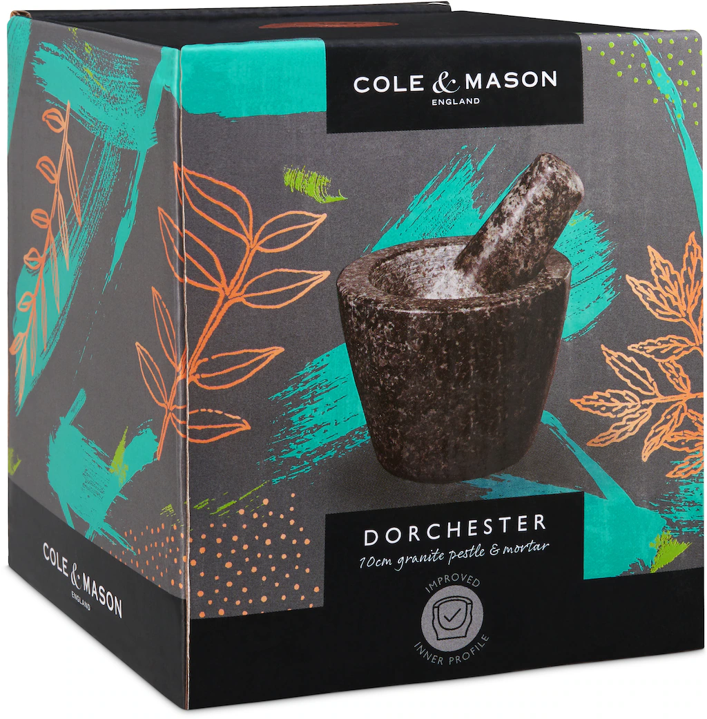 Cole & Mason Mörser »Dorchester«, 10 cm hoher Mörser, inkl. Stößel günstig online kaufen