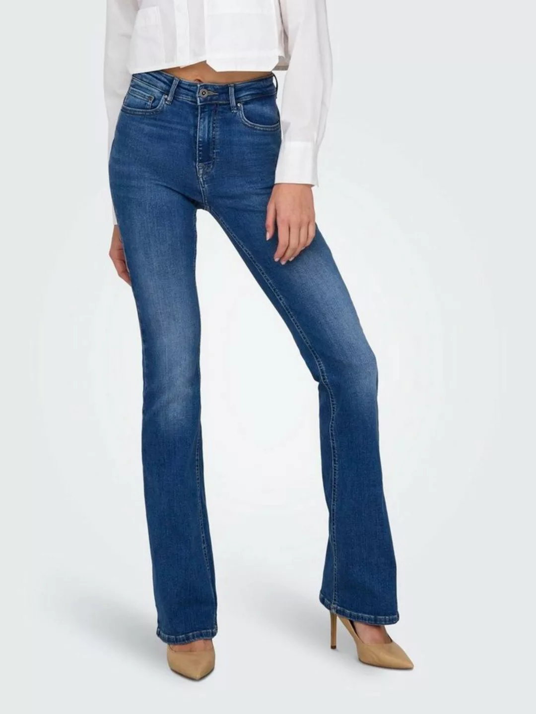 ONLY High-waist-Jeans ONLPAOLA HW FLARE AZG852 günstig online kaufen