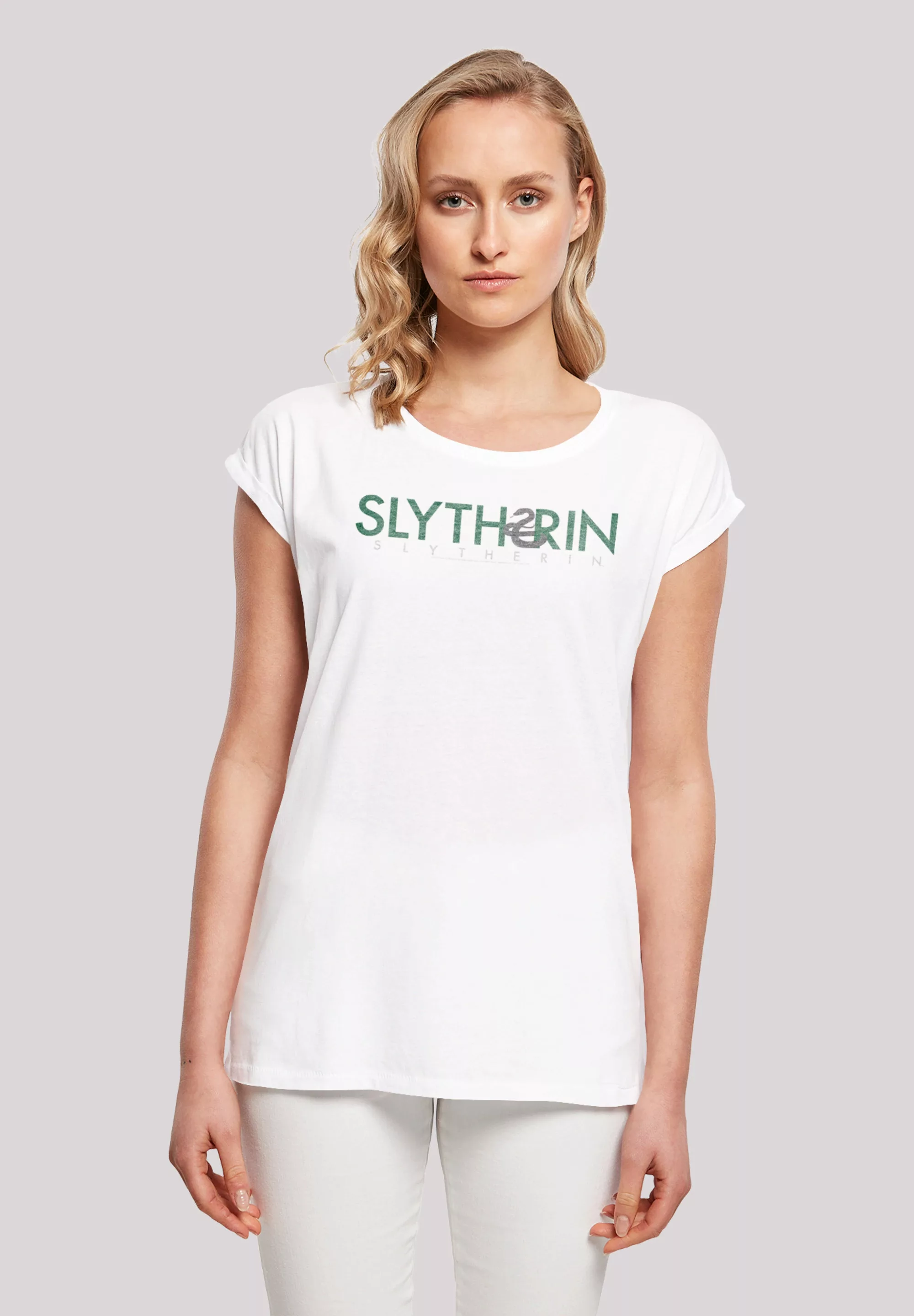 F4NT4STIC T-Shirt "Harry Potter Slytherin Text", Print günstig online kaufen