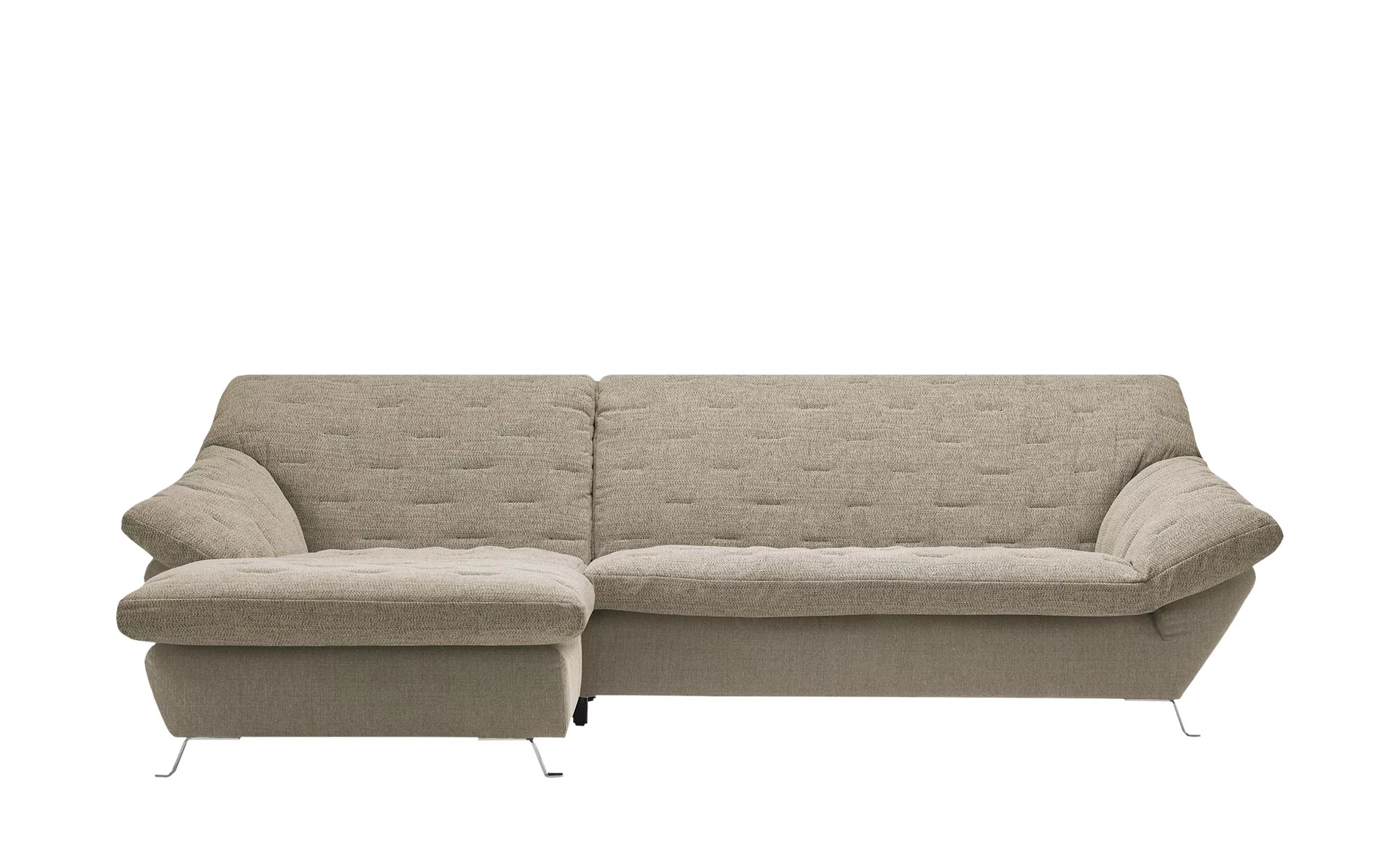 Ecksofa - beige - 84 cm - Polstermöbel > Sofas > Ecksofas - Möbel Kraft günstig online kaufen