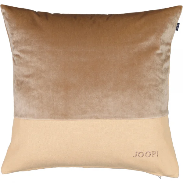 JOOP! Kissenhüllen Split - Farbe: Nude - 075 - 50x50 cm günstig online kaufen