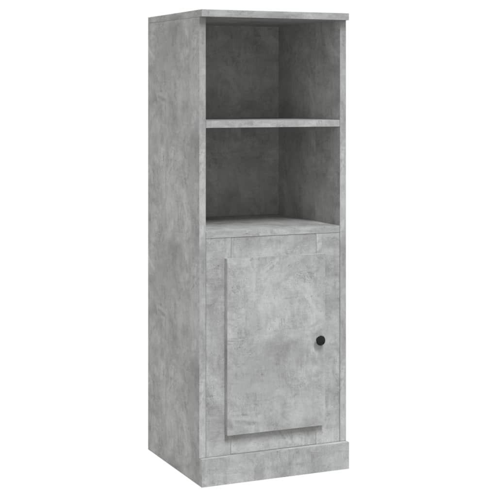 vidaXL Highboard Highboard Betongrau 36x35,5x103,5 cm günstig online kaufen