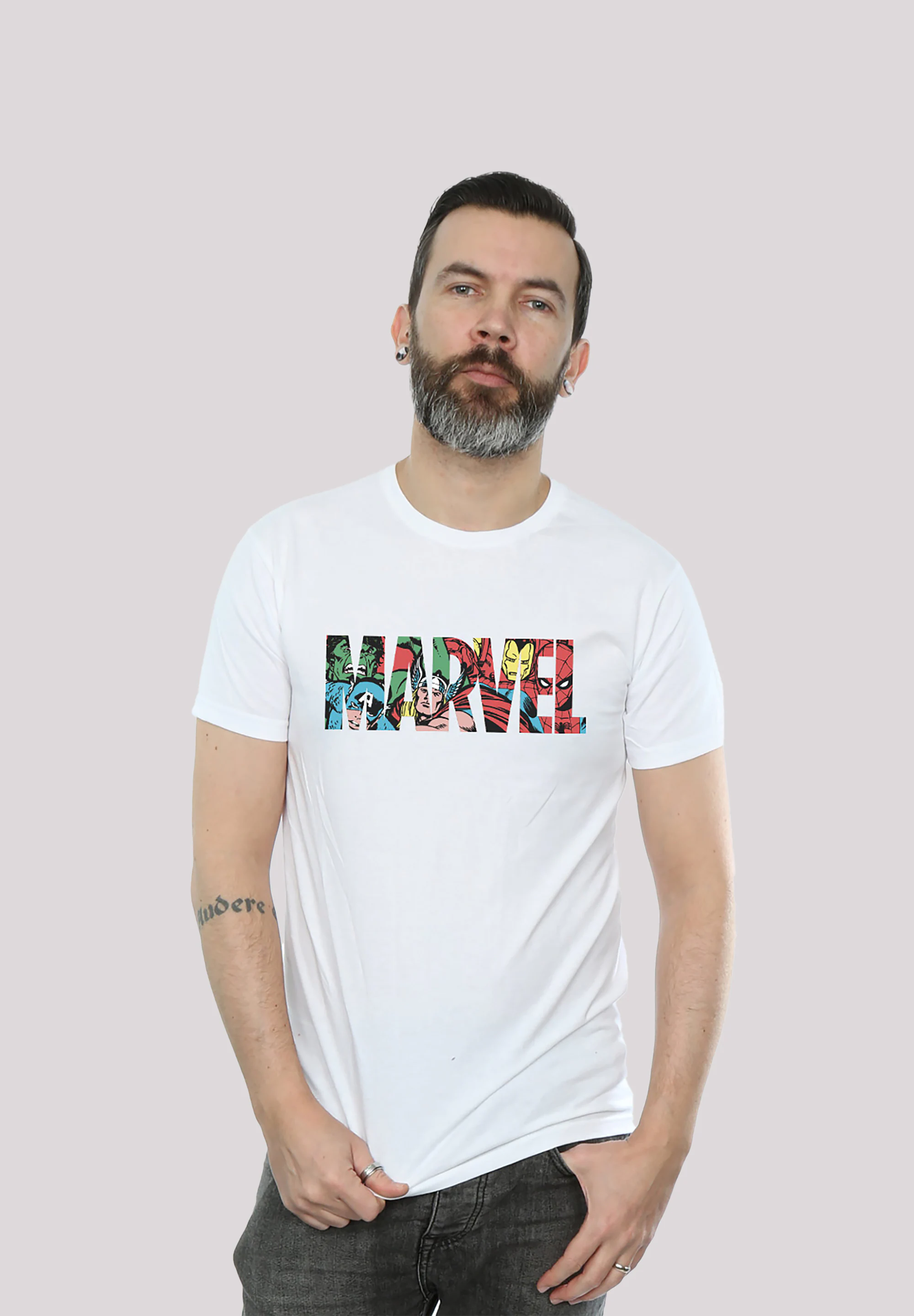 F4NT4STIC T-Shirt "Marvel Avengers Logo", Herren,Premium Merch,Regular-Fit, günstig online kaufen
