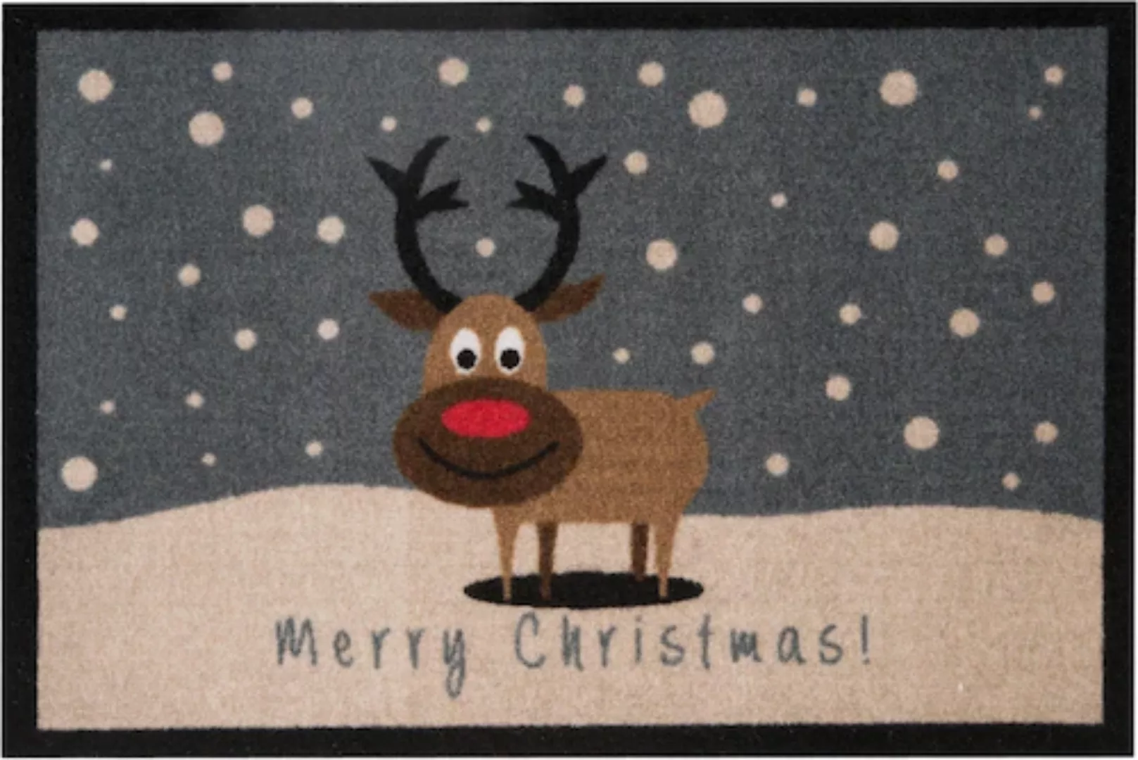 HANSE Home Fußmatte »Christmas Reindeer«, rechteckig günstig online kaufen