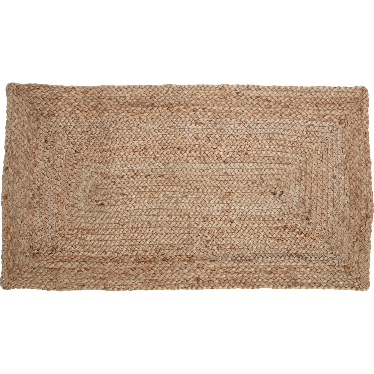 Jute Teppich Natur 60 x 90 cm günstig online kaufen