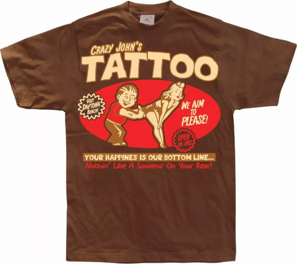 Hybris T-Shirt Crazy John's Tattoo T-Shirt günstig online kaufen