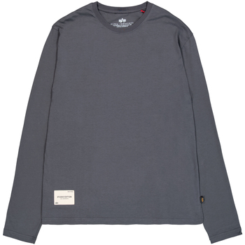 Alpha Industries  T-Shirts & Poloshirts Studio Edition Longsleeve - vintage günstig online kaufen