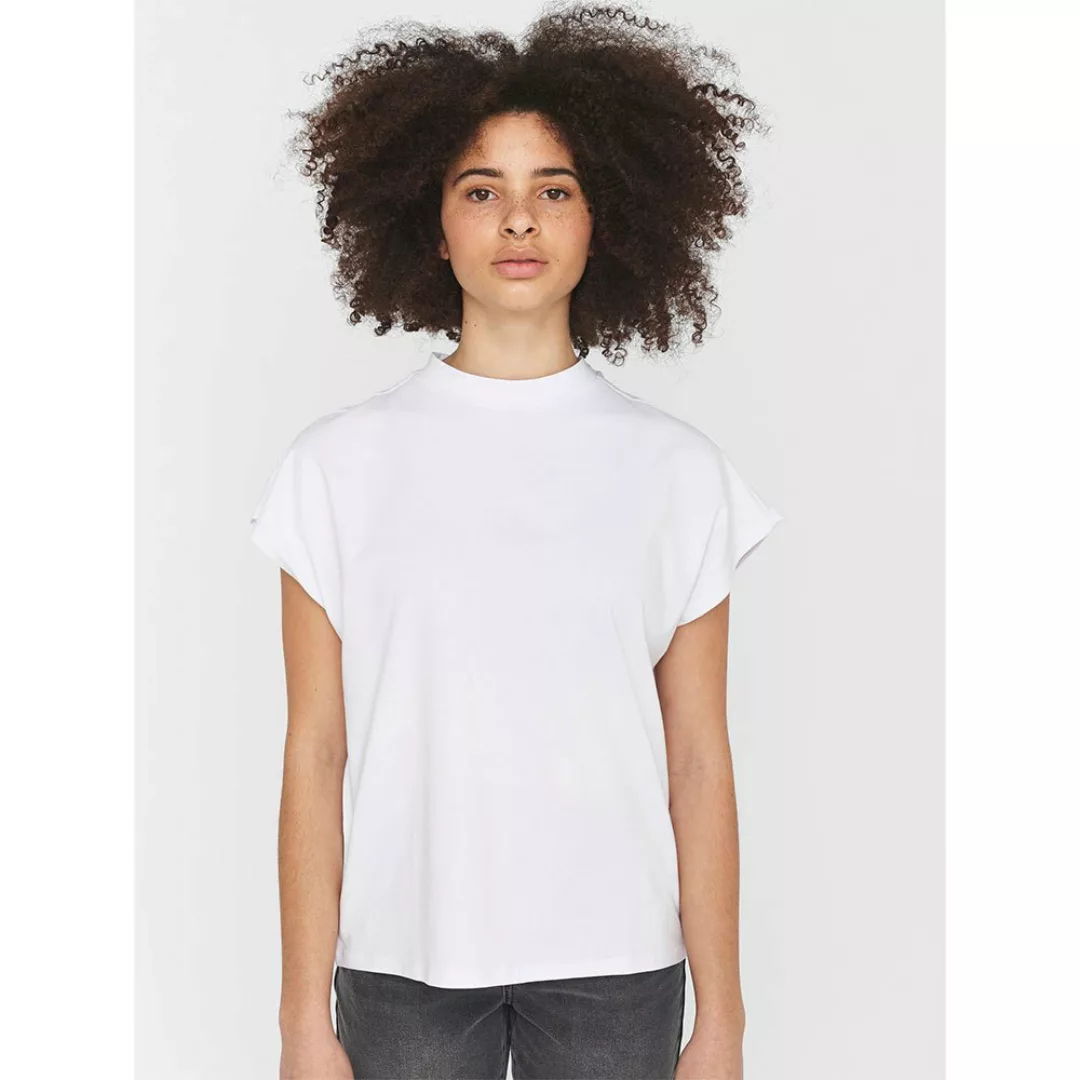 Noisy May Hailey Bg Kurzärmeliges T-shirt XL Bright White günstig online kaufen