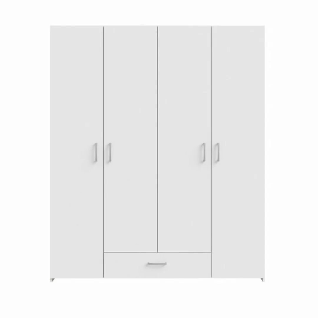 freiraum Drehtürenschrank ECONOBOX in Weiss - 159,1x190,5x54,4cm (BxHxT) günstig online kaufen