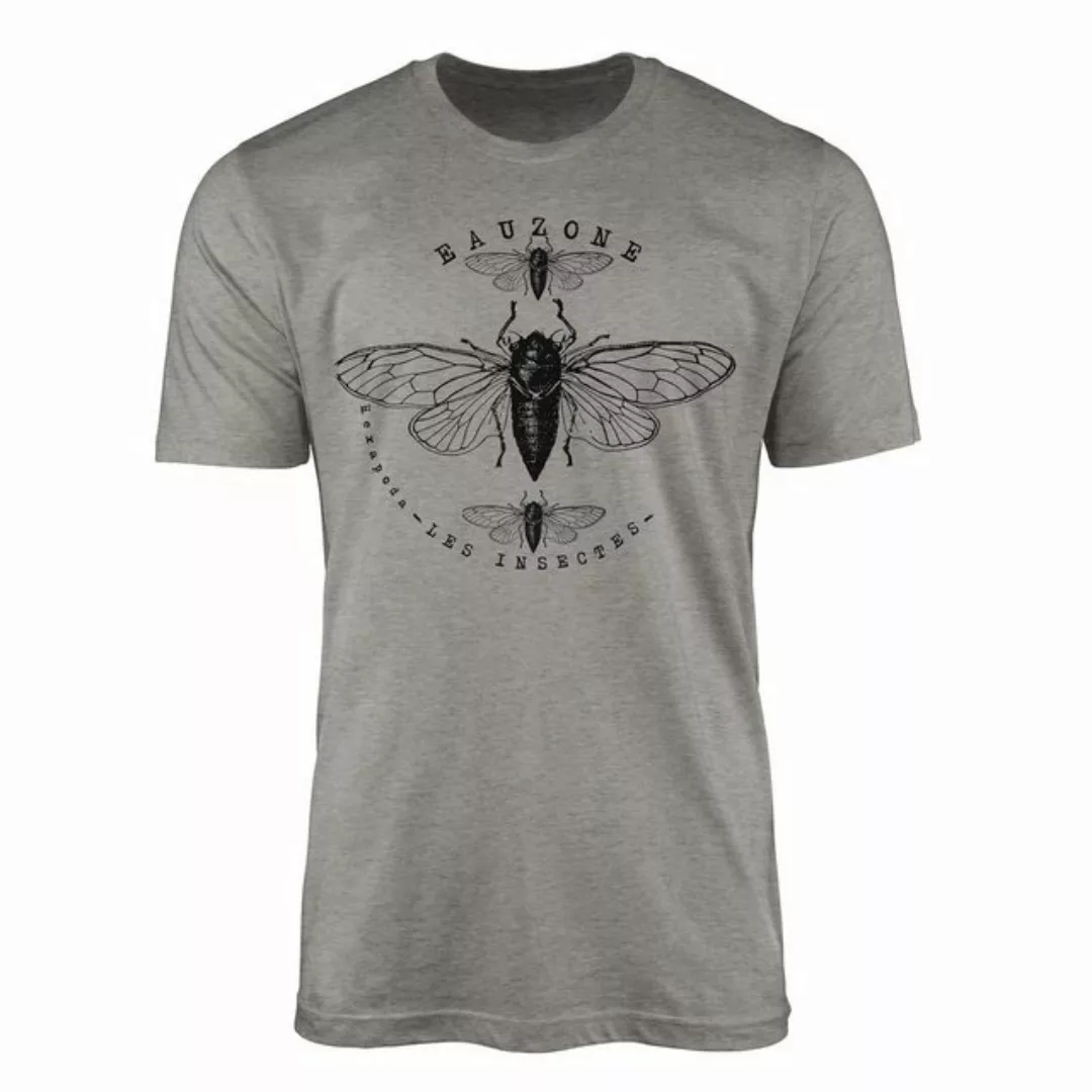 Sinus Art T-Shirt Hexapoda Herren T-Shirt Periodical Cicada günstig online kaufen