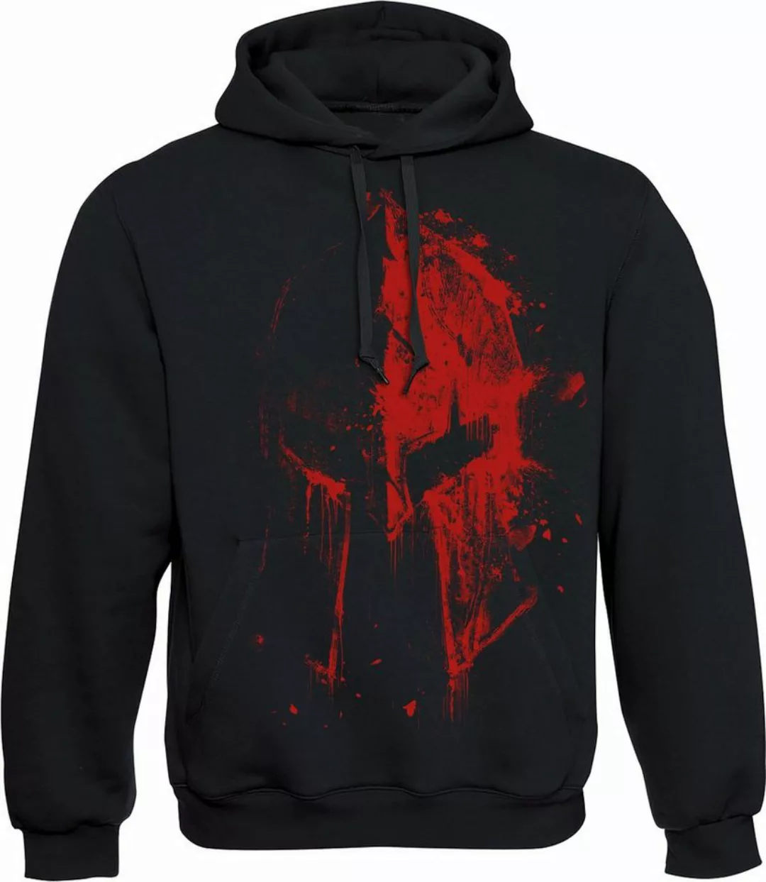 Baddery Kapuzenpullover Hoodie: "Sparta Bluthelm" - Sparta Pullover, hochwe günstig online kaufen