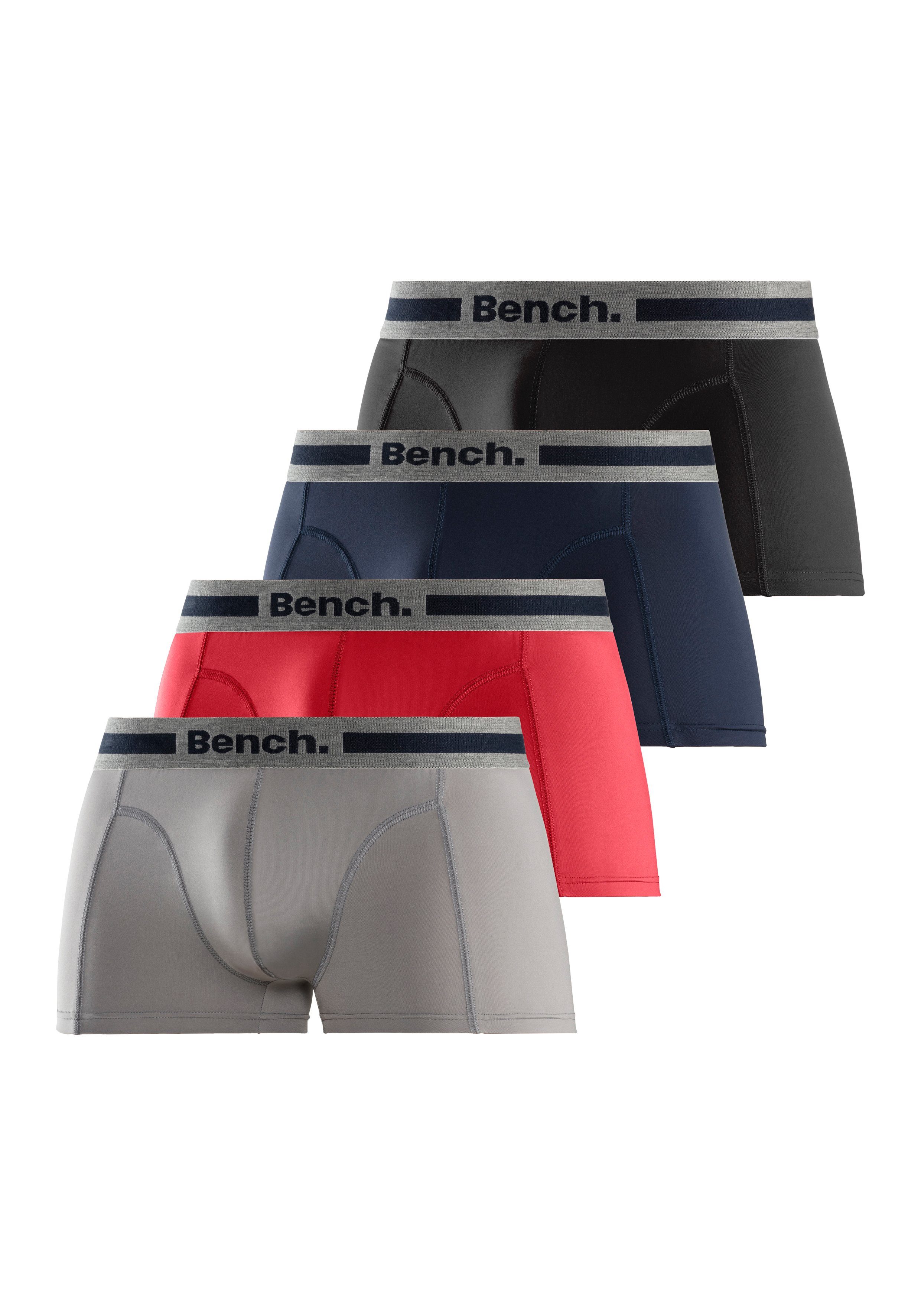 Bench. Funktionsboxer "Boxershorts für Herren", (Packung, 4 St.), Unterhose günstig online kaufen