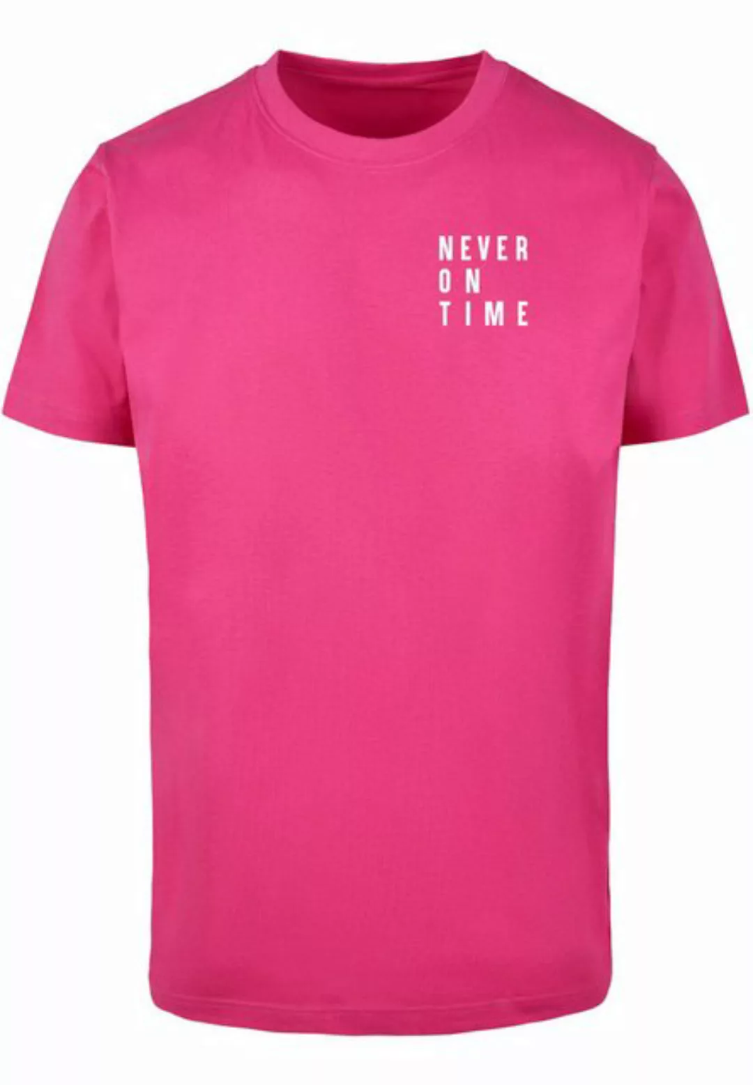 MisterTee Kurzarmshirt MisterTee Damen Never On Time Tee (1-tlg) günstig online kaufen