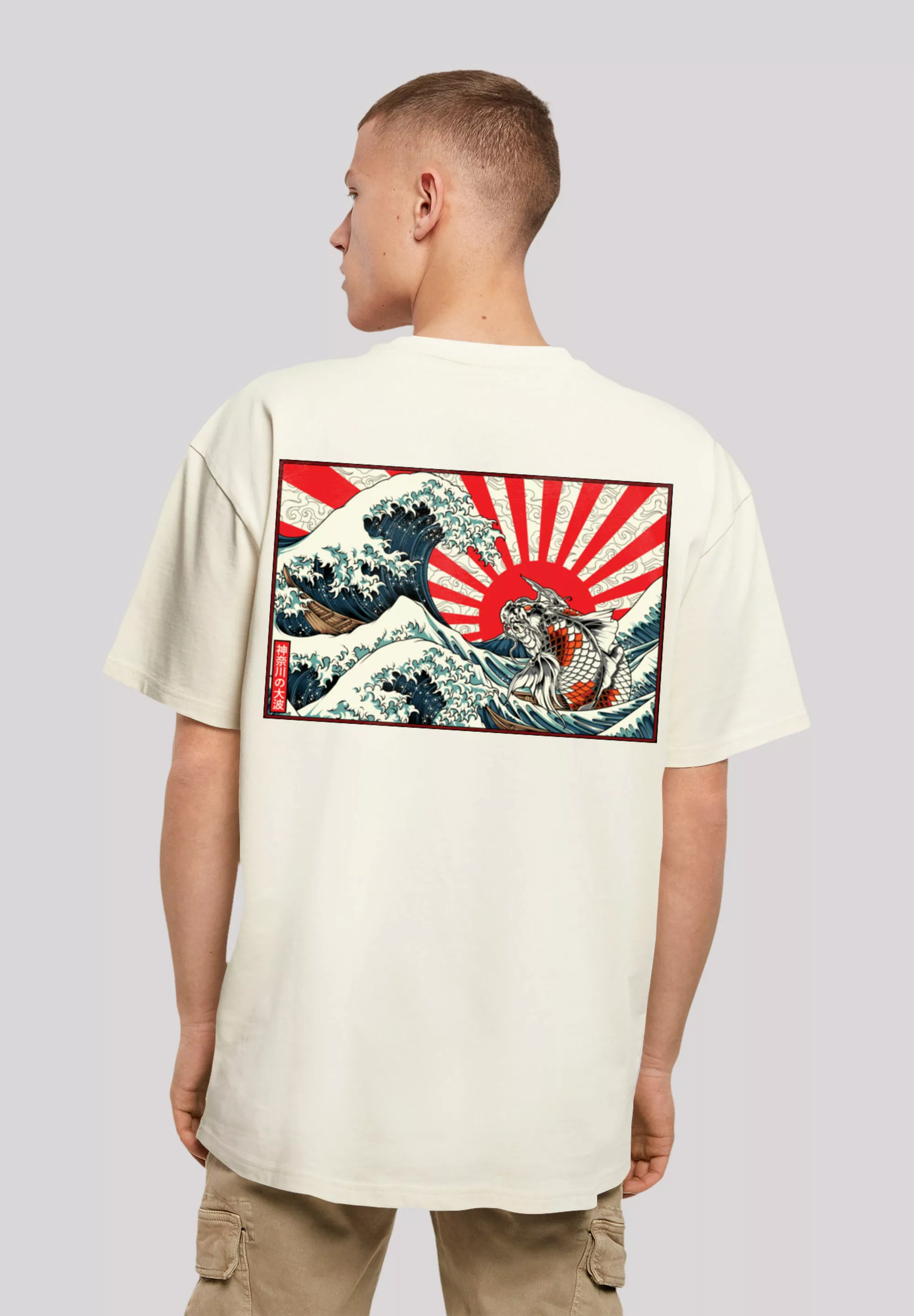 F4NT4STIC T-Shirt "Kanagawa Welle Japan", Print günstig online kaufen