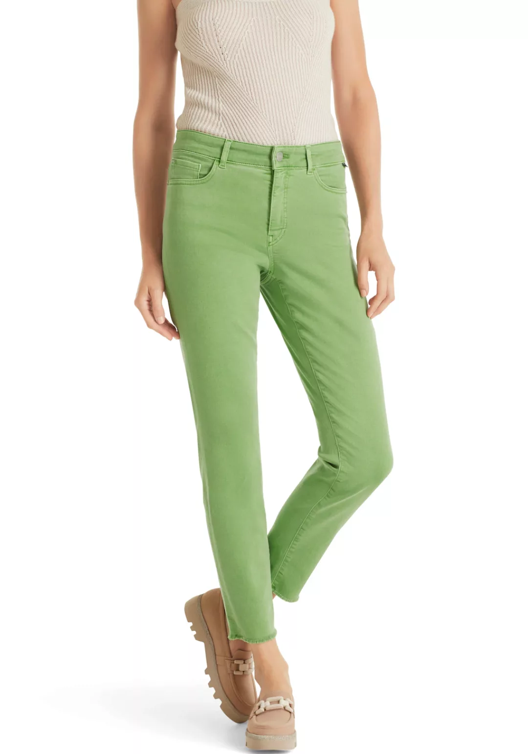 Marc Cain Slim-fit-Jeans "Pants Leo Jungle" Premium Damenmode "Rethink Toge günstig online kaufen