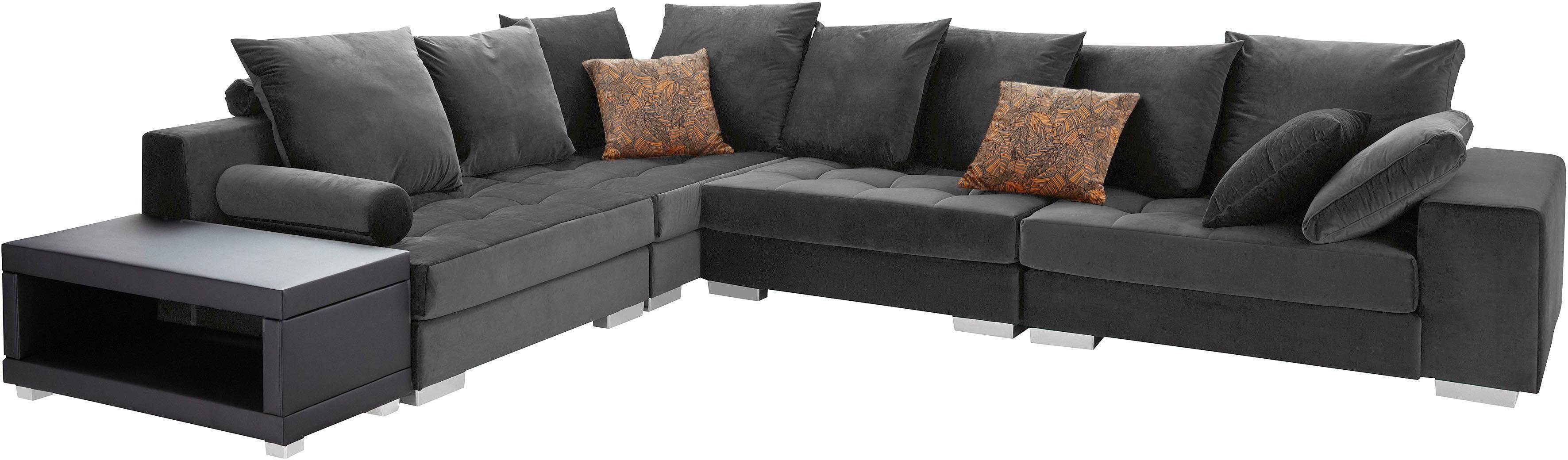 INOSIGN Ecksofa Vale L-Form, incl. Couchtisch, günstig online kaufen