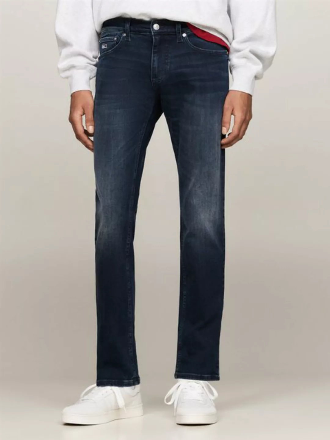 Tommy Jeans Slim-fit-Jeans "SCANTON SLIM", mit Logoprägung günstig online kaufen