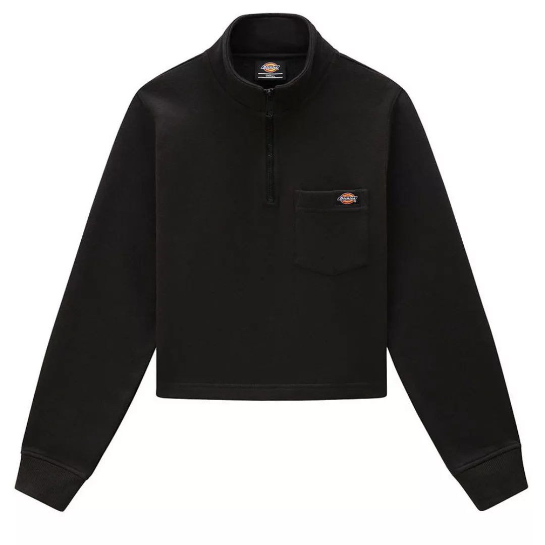 Dickies Oakport Halber Reißverschluss Pullover S Black günstig online kaufen