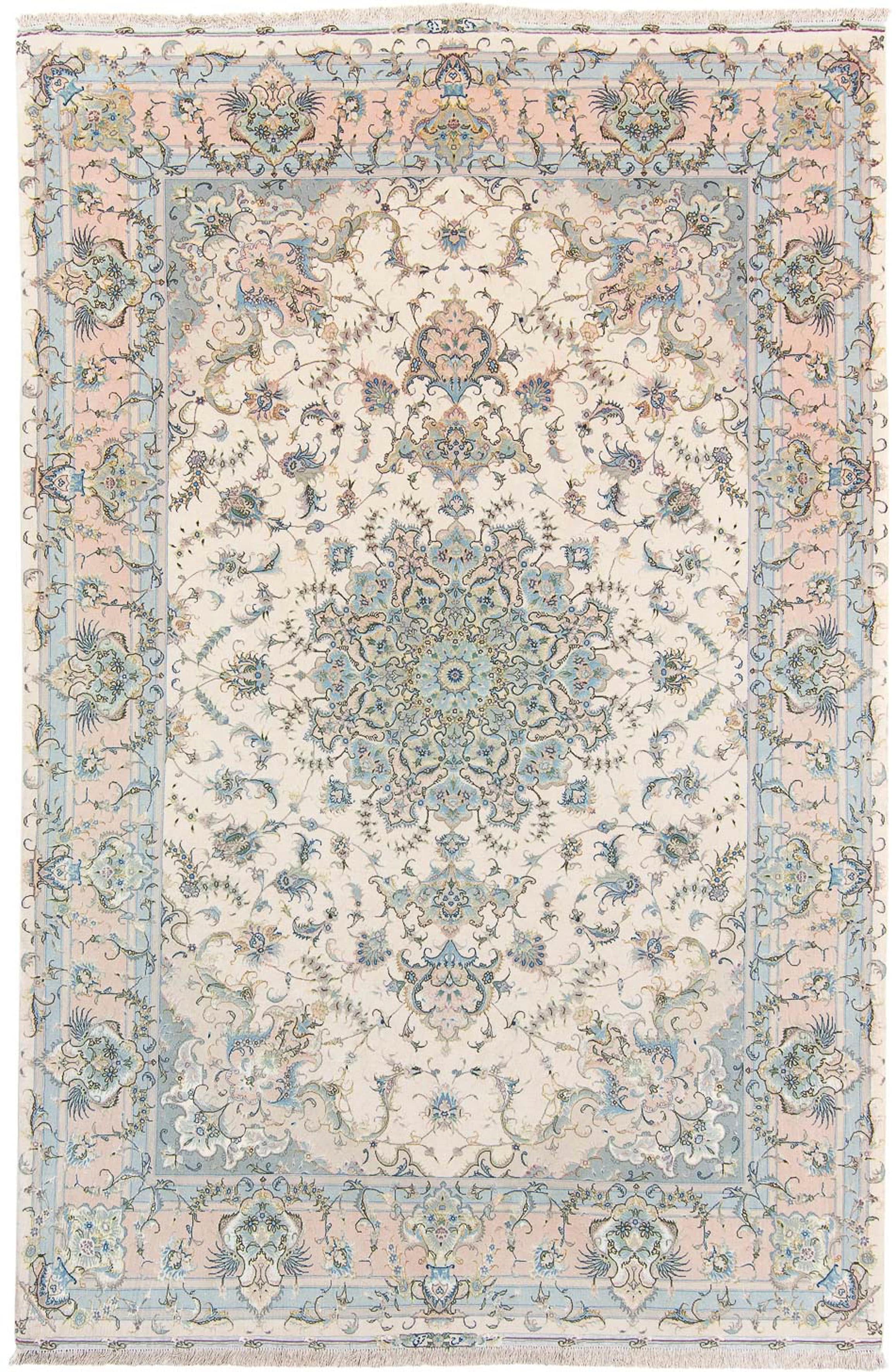 morgenland Orientteppich »Perser - Täbriz - Royal - 305 x 197 cm - beige«, günstig online kaufen