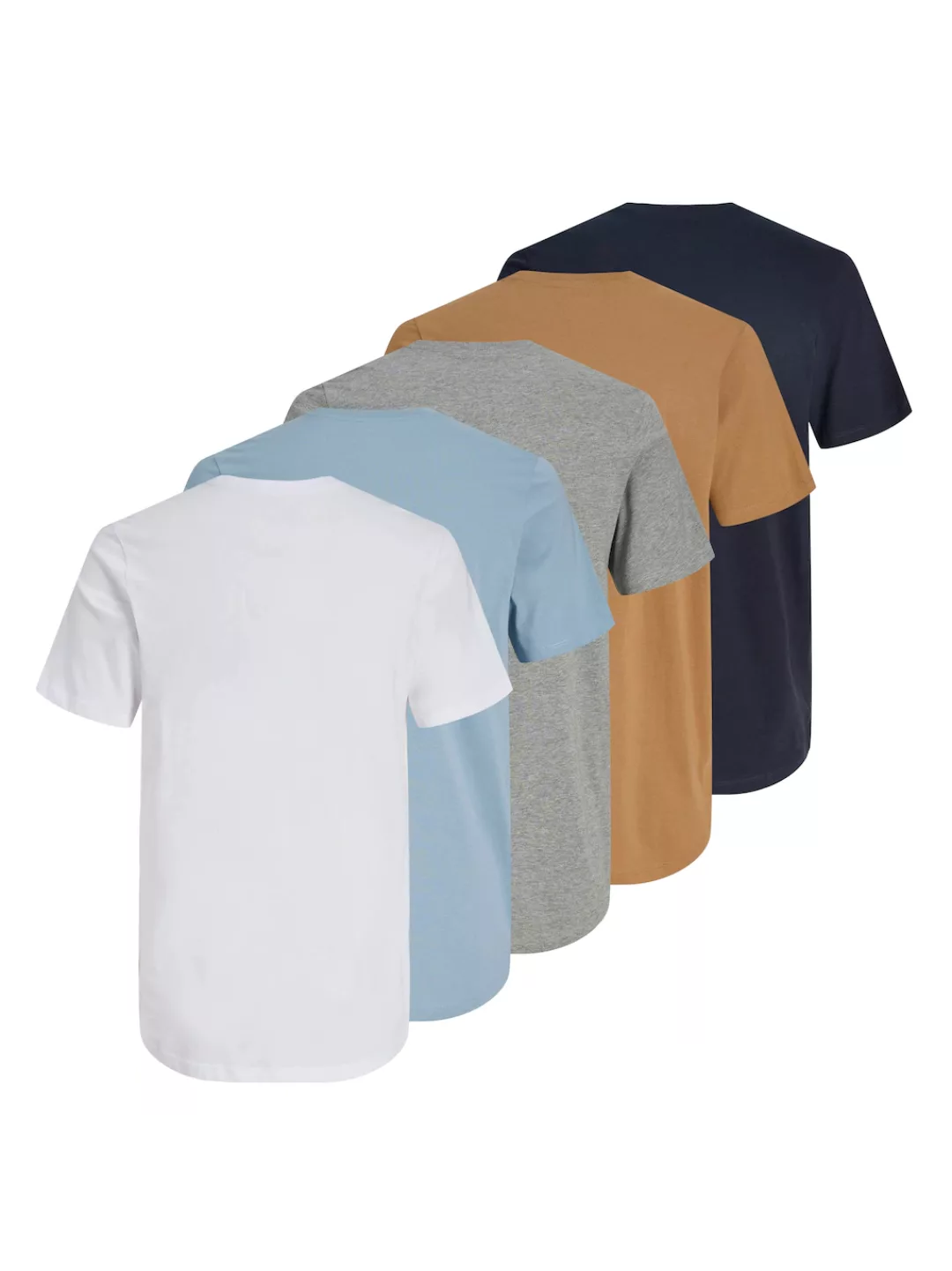 Jack & Jones Rundhalsshirt "JPRBLABRODY TEE SS CREW NECK 5PK MP", (Packung, günstig online kaufen