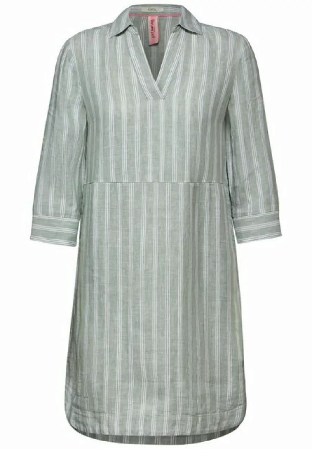 Cecil Sommerkleid LINEN_Stripe Chambray Dress günstig online kaufen