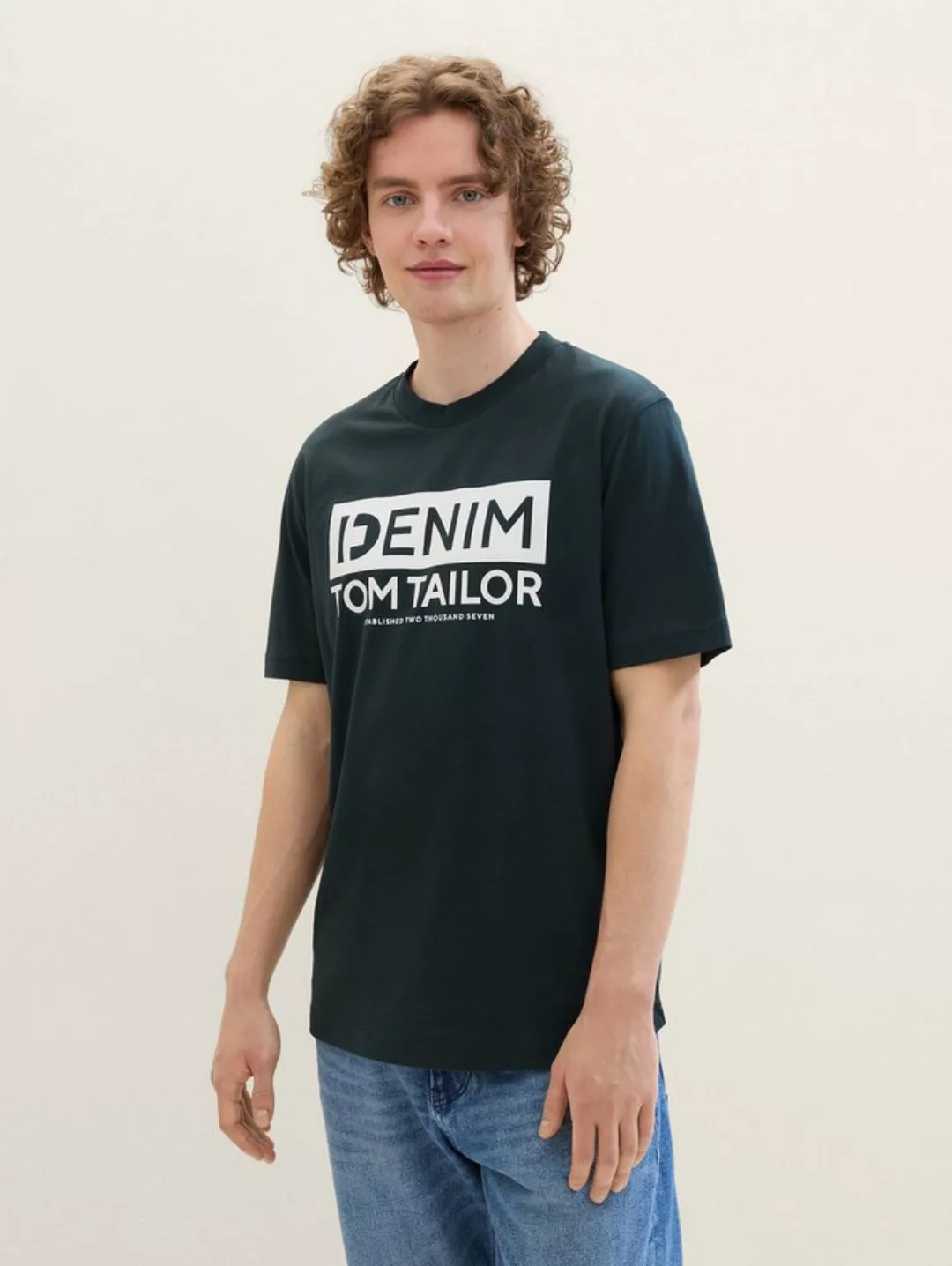 TOM TAILOR T-Shirt T-Shirt Kurzarmshirt (1-tlg) günstig online kaufen