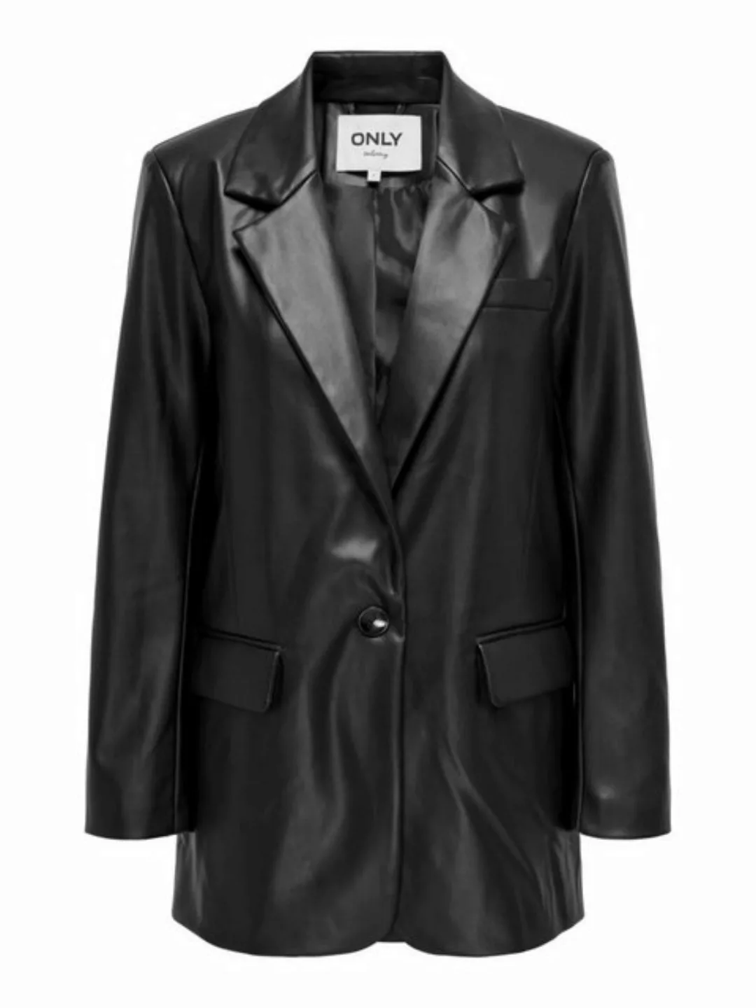 ONLY Lederimitat-Blazer ONLLANA L/S OVS FAUX LEA BLAZER TLR NOOS günstig online kaufen