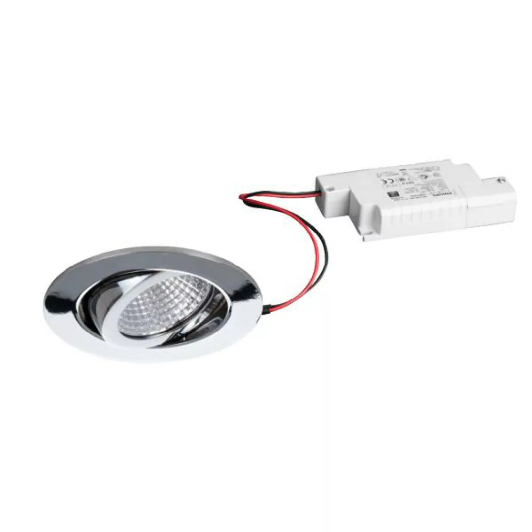 Brumberg LED-Einbaustrahler 7W 230V rund chrom - 39261023 günstig online kaufen