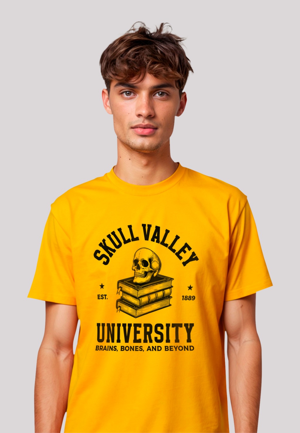 F4NT4STIC T-Shirt "Halloween University skull valley", Premium Qualität, Un günstig online kaufen