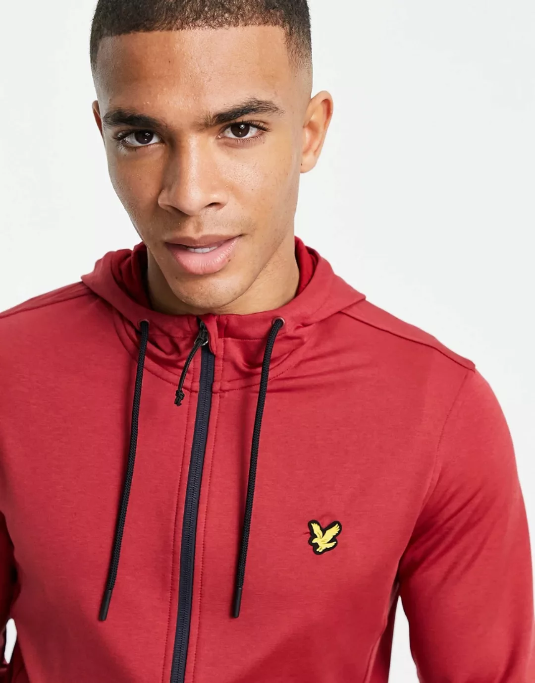 Lyle & Scott – Sport Superwick – Midlayer-Sweatshirt mit durchgehendem Reiß günstig online kaufen