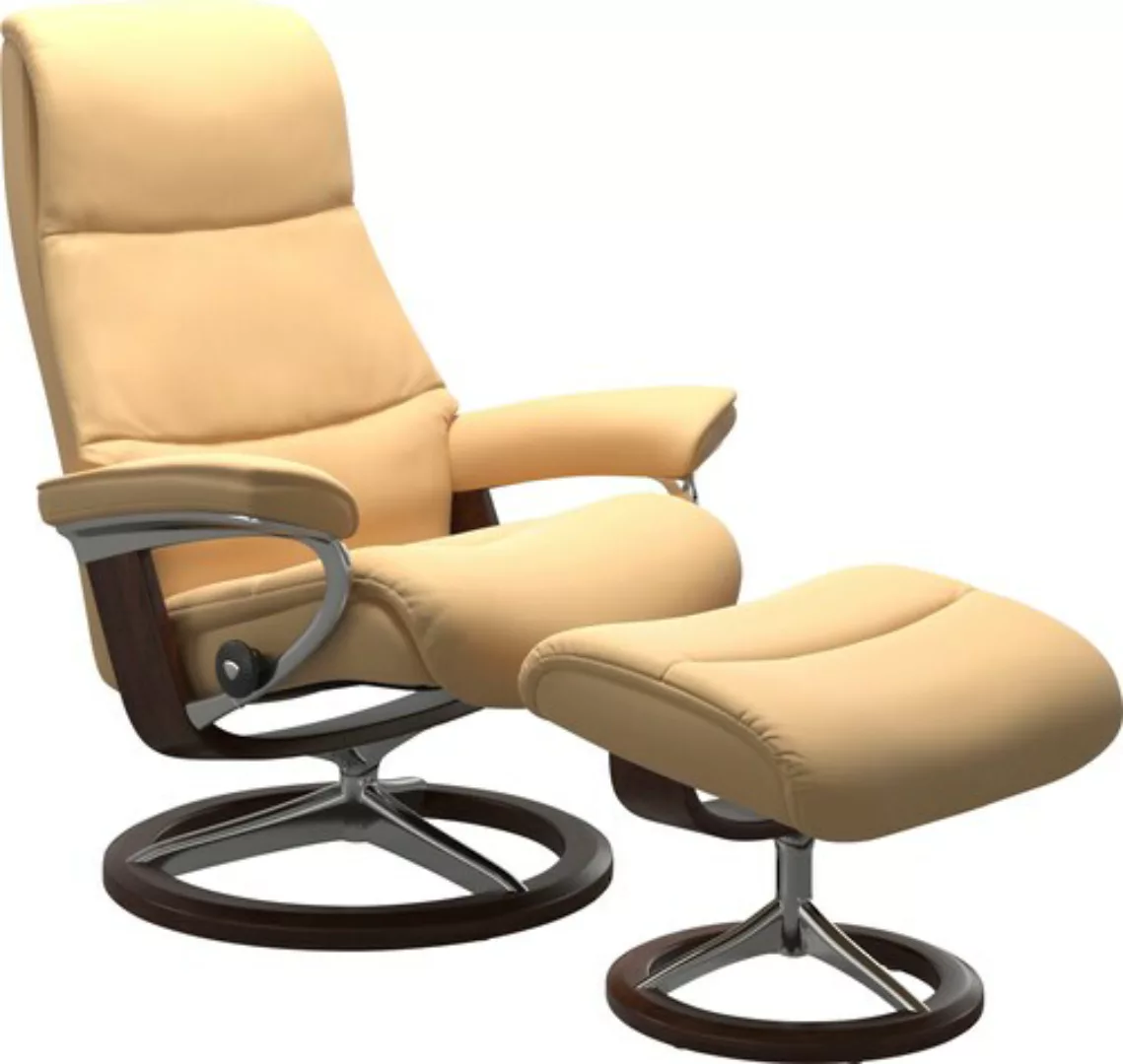 Stressless Fußhocker "View", mit Signature Base,Gestell Braun günstig online kaufen