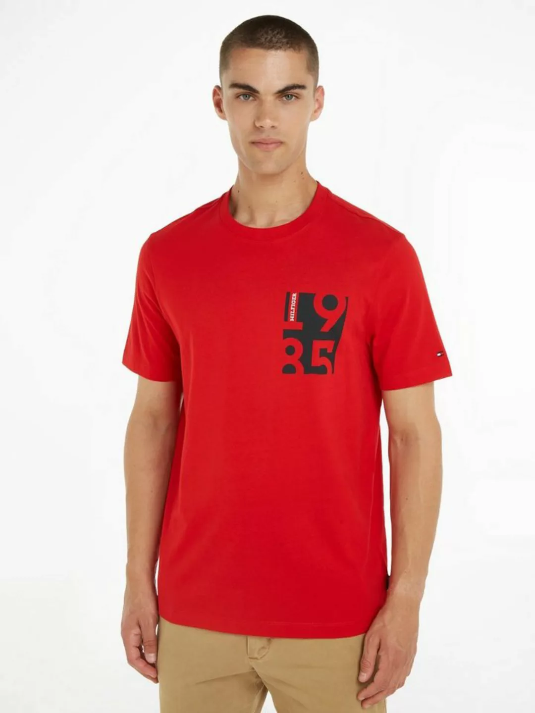 Tommy Hilfiger T-Shirt CHEST PRINT TEE günstig online kaufen