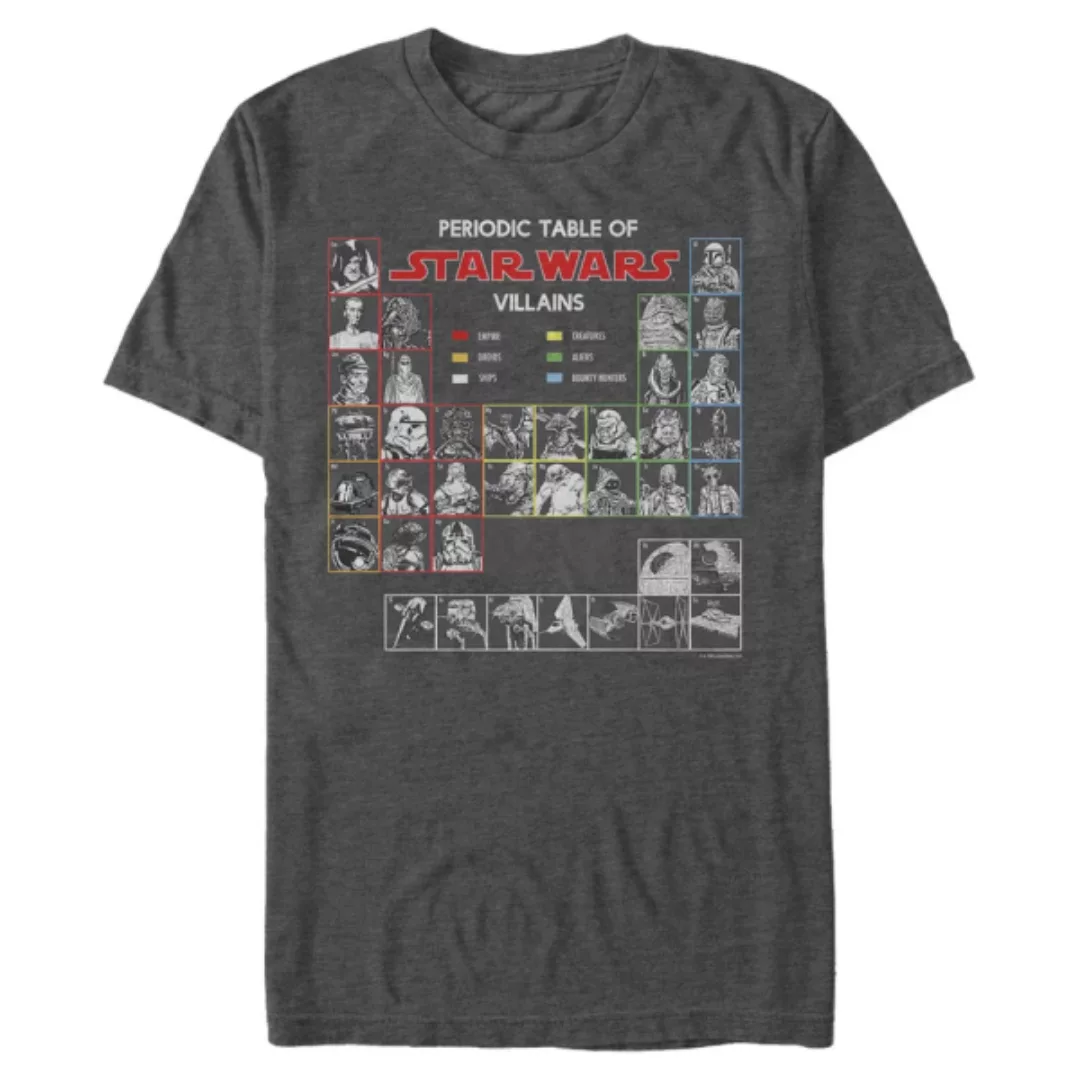 Star Wars - Gruppe Periodically Elemental - Männer T-Shirt günstig online kaufen