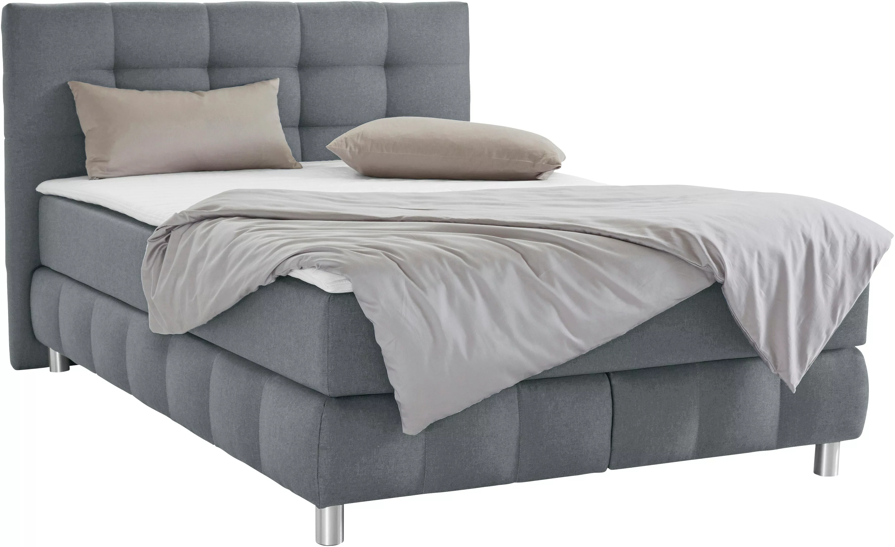 andas Boxspringbett "Salo", incl. Topper, 6 Breiten, 2 Härtegrade, TFK auch günstig online kaufen