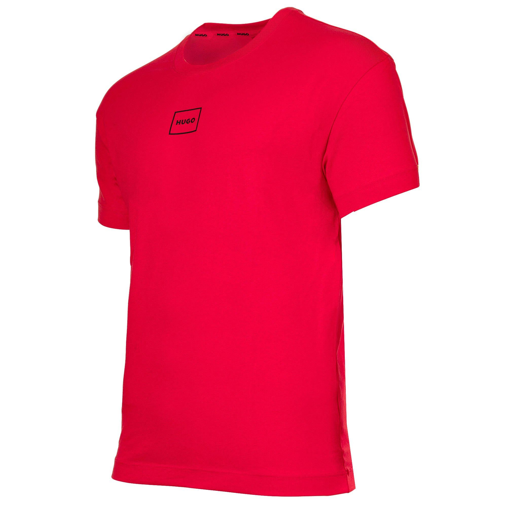 HUGO T-Shirt Laze T-Shirt mit Rundhalsausschnitt günstig online kaufen