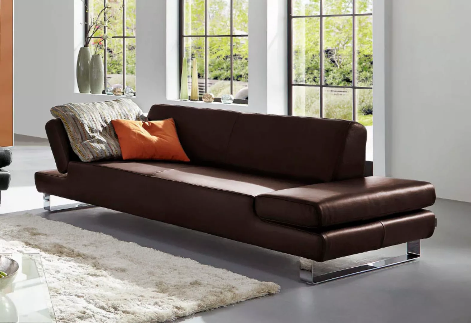 W.SCHILLIG 3-Sitzer "taboo Designsofa mit hohem Sitzkomfort", mit Übertiefe günstig online kaufen