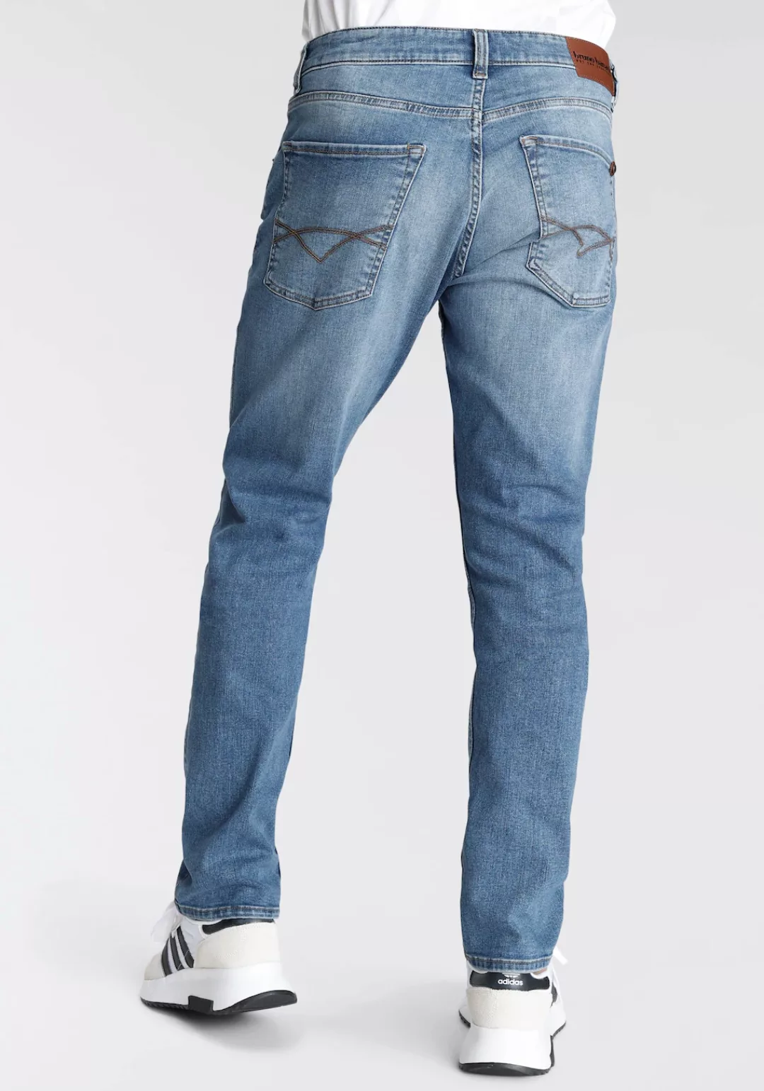 Bruno Banani Comfort-fit-Jeans Floyd gerade Beinform, mit Eingrifftaschen, günstig online kaufen