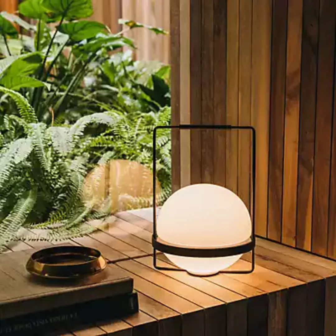 Vibia Palma Tischleuchte LED, graphit günstig online kaufen