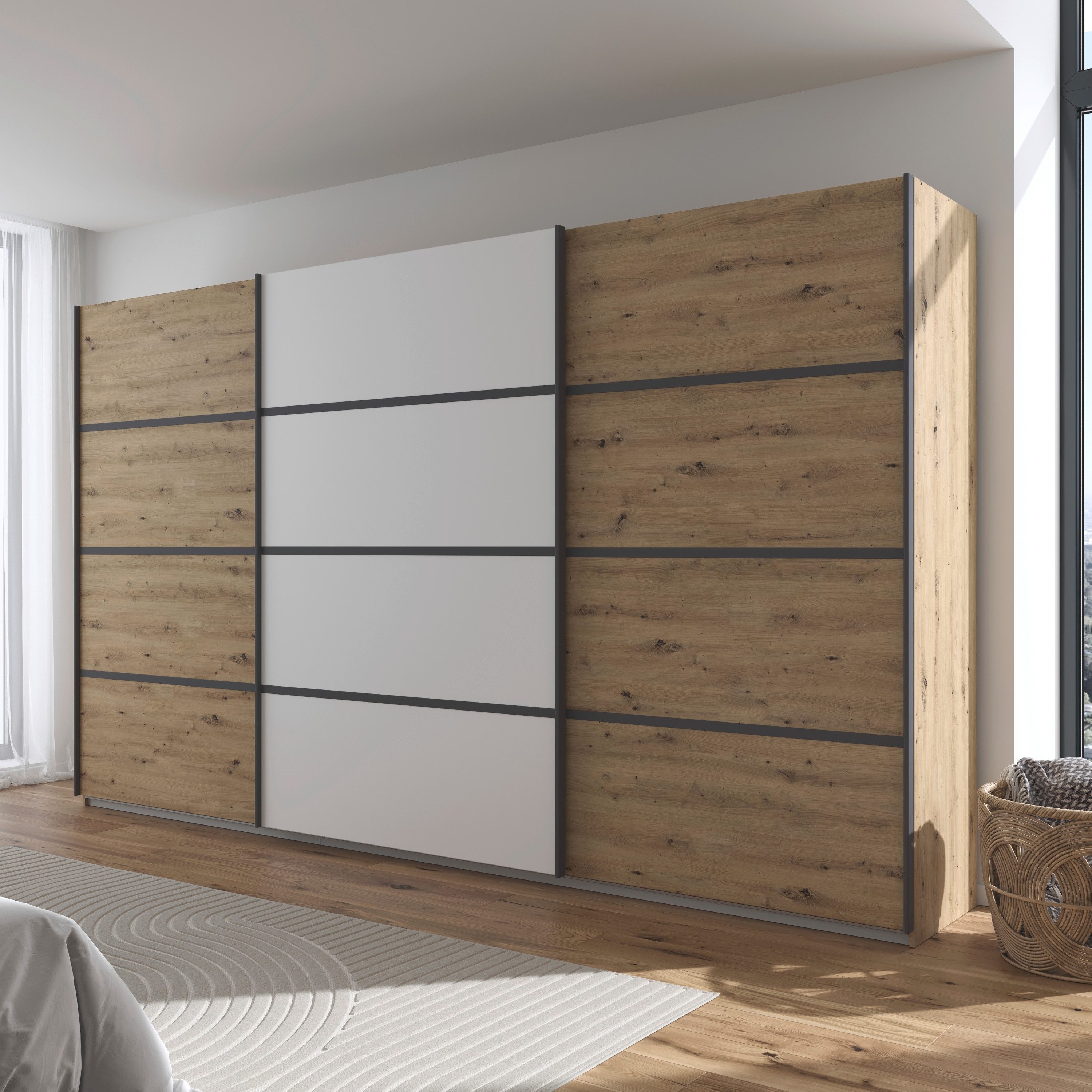rauch Kleiderschrank "Schwebetürenschrank Garderobe Schrank TOP ANGEBOT Avo günstig online kaufen