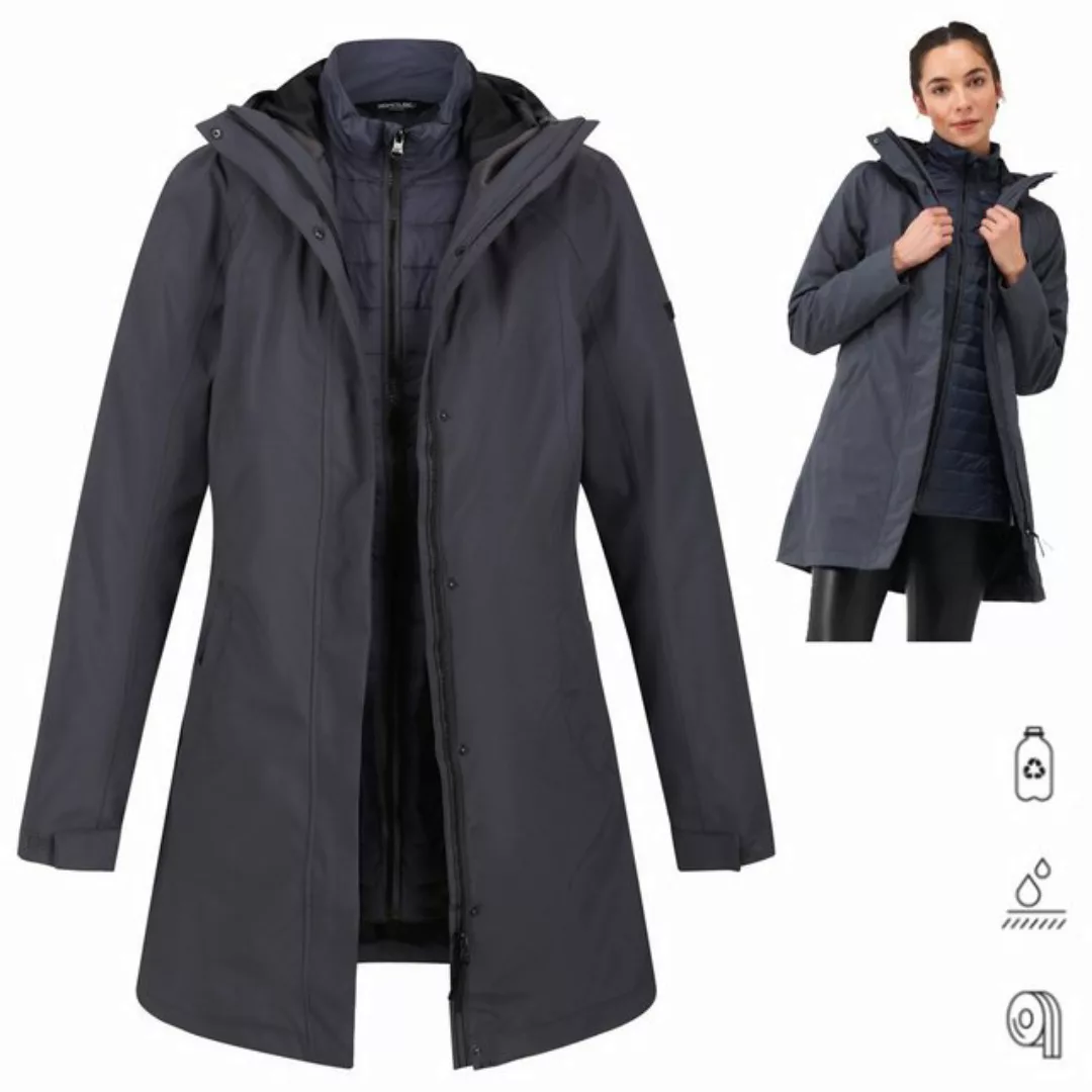 Regatta Hardshelljacke Regatta - warmer und wasserdichte 2in1 Damen Mantel günstig online kaufen