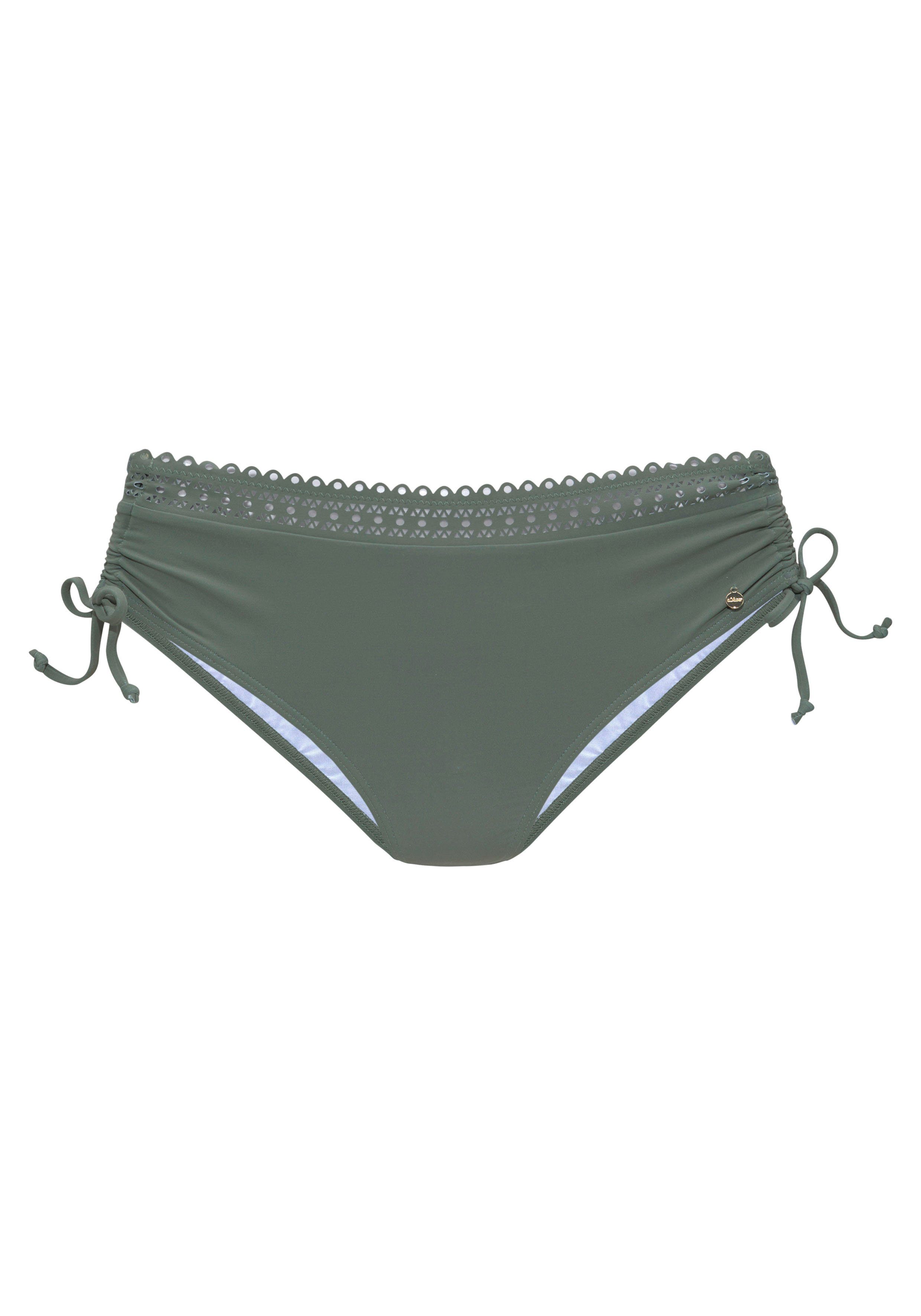 s.Oliver Bikini-Hose Aiko mit Häkeloptik günstig online kaufen