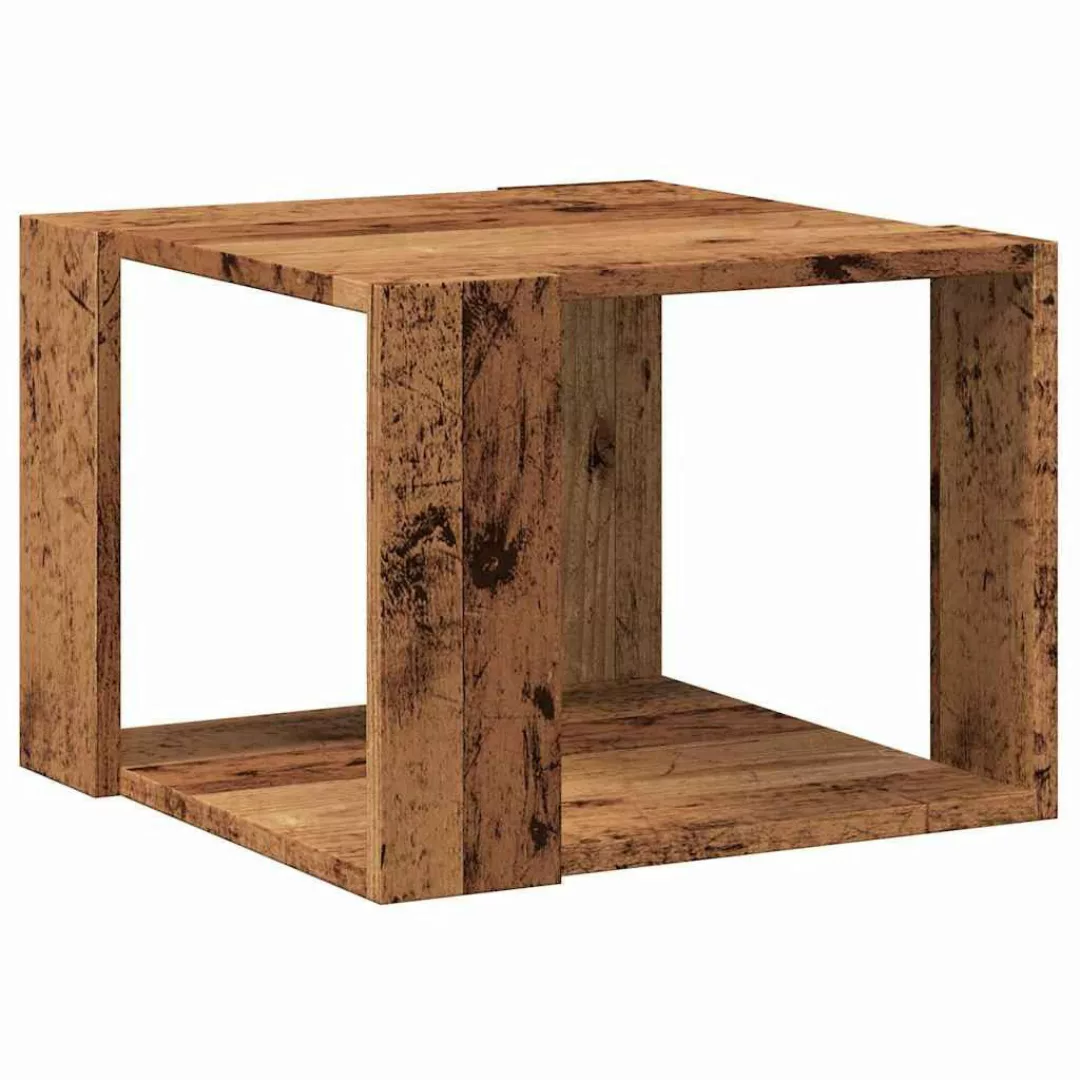vidaXL Couchtisch Couchtisch Altholz-Optik 40x40x30 cm günstig online kaufen