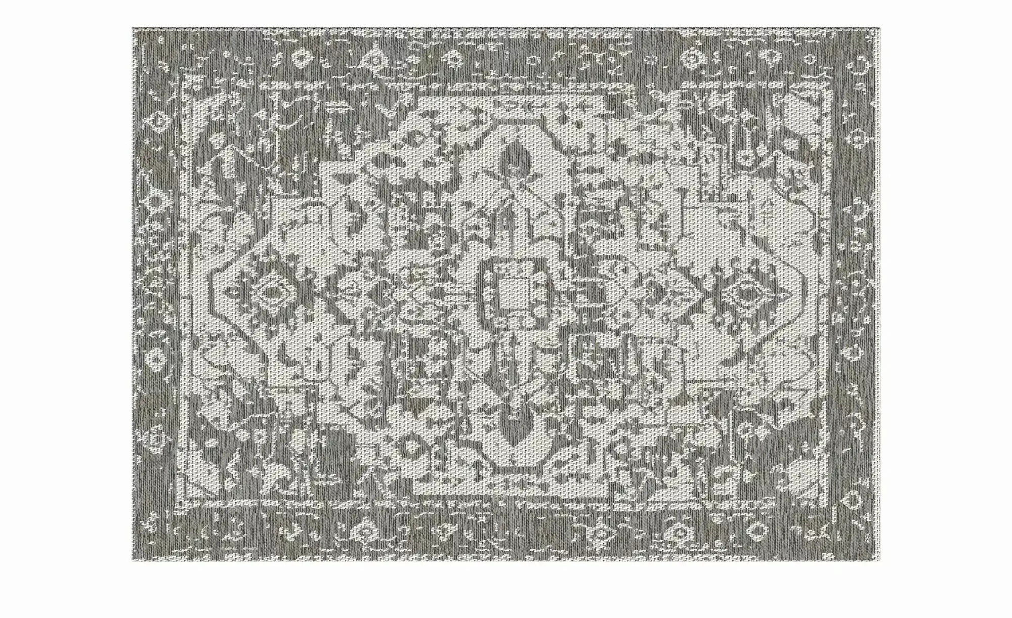 Webteppich  Scandinavian ¦ grau ¦ Synthetische Fasern ¦ Maße (cm): B: 133 T günstig online kaufen