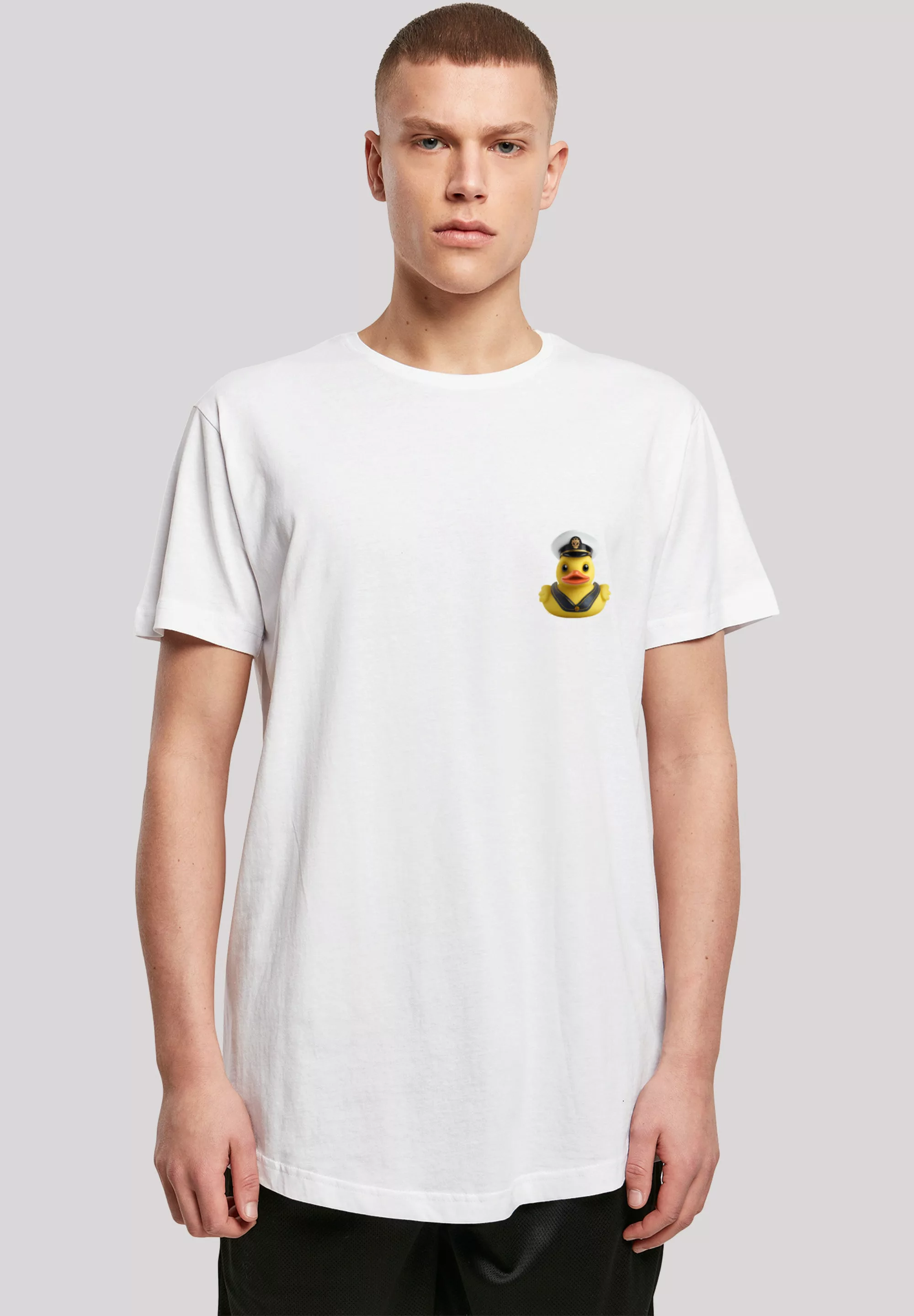 F4NT4STIC T-Shirt "Rubber Duck Captain Long", Print günstig online kaufen